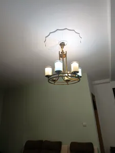 تجریه خرید لوستر 6 شعله تابنده مدل آتن