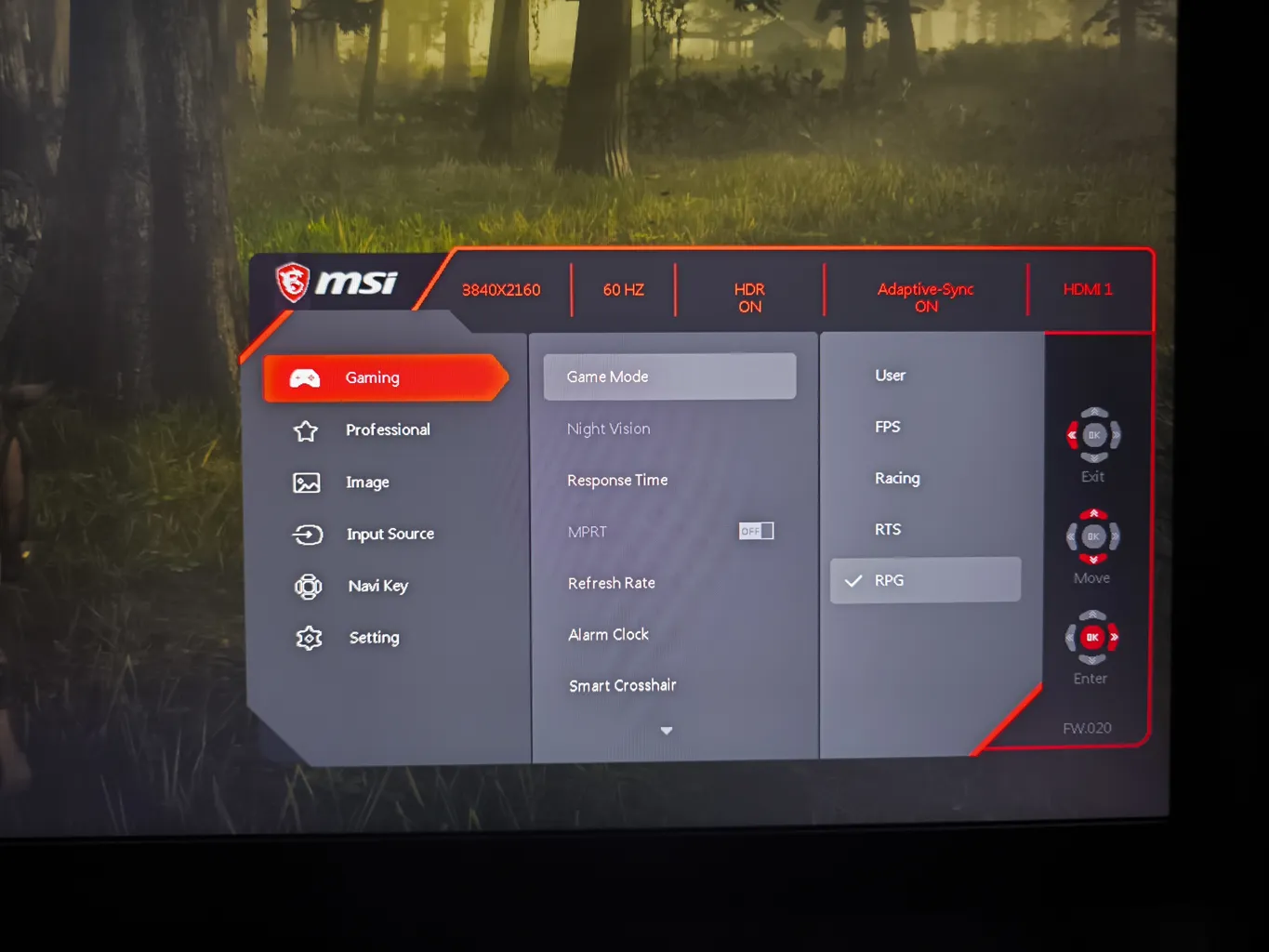 مانیتور گیمینگ 31.5 اینچ ام اس آی مدل G321Q
