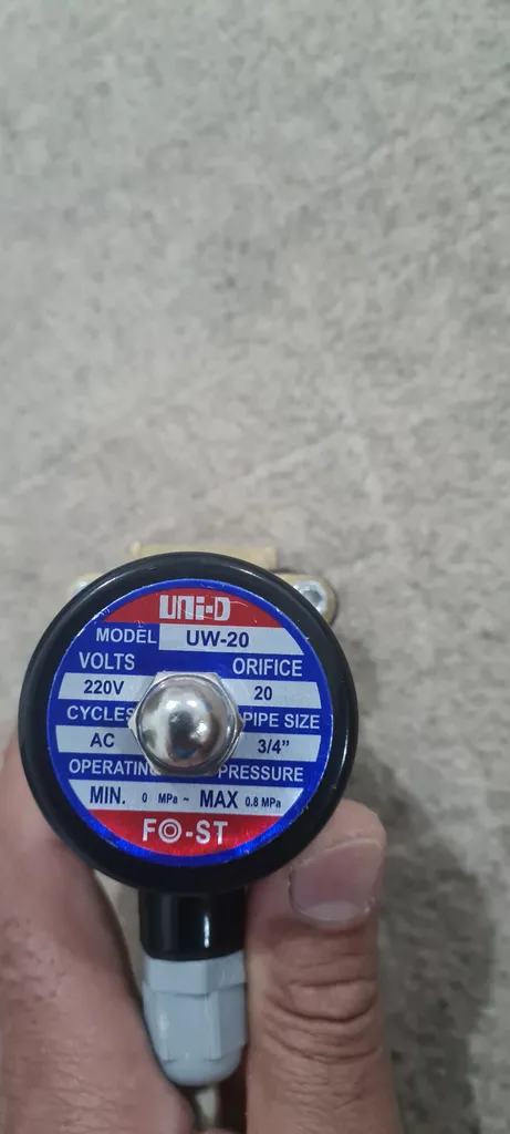 شیر برقی یونی دی مدل UW-20-3/4-220v