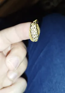 تجریه خرید آویز گردنبند طلا 18 عیار زنانه طلای مستجابی مدل آوا کد 6758