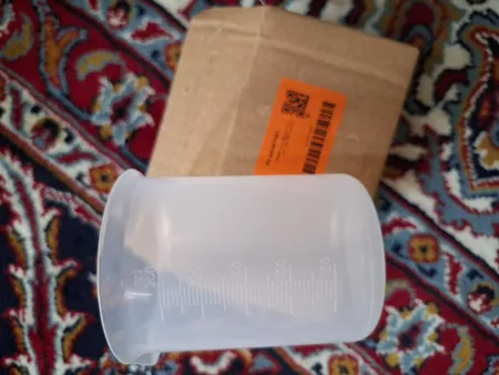 بشر آزمایشگاه مدل beaker ظرفیت 250 میلی لیتر