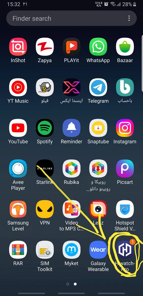 ساعت هوشمند بلک تایم مدل D77 Ultra