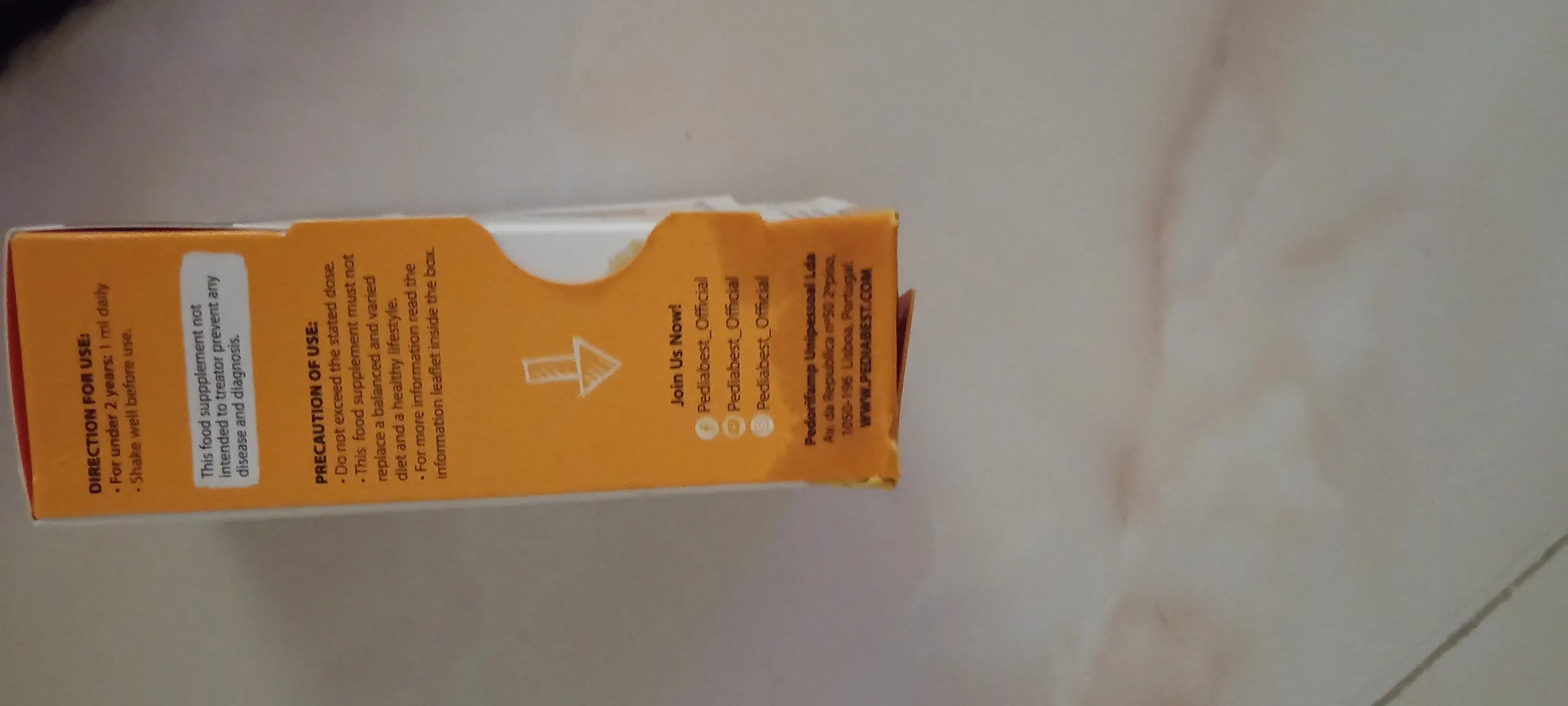 قطره مولتی ویتامین پدیابست - 30 میلی لیتر