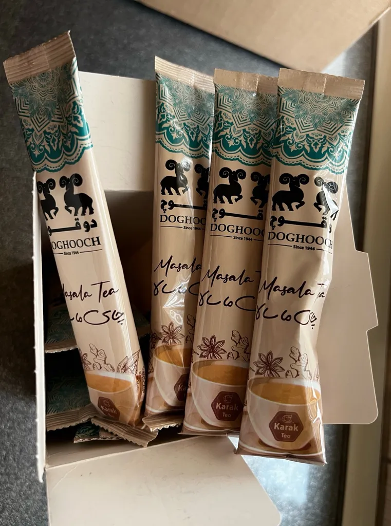 چای ماسالا دو قوچ - 20 گرم بسته 12 عددی