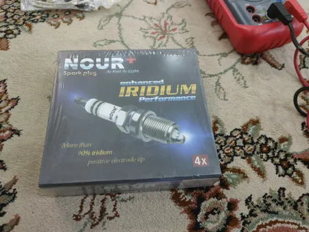 شمع خودرو شمع نور مدل FR8DI30 بسته 4 عددی