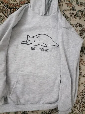 هودی زنانه طرح Not Today کد S361