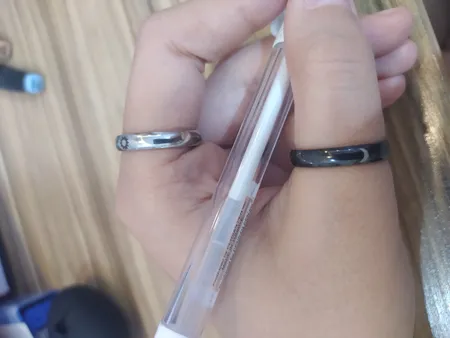 انگشتر مدل استیل ماه و خورشید بسته 2 عددی