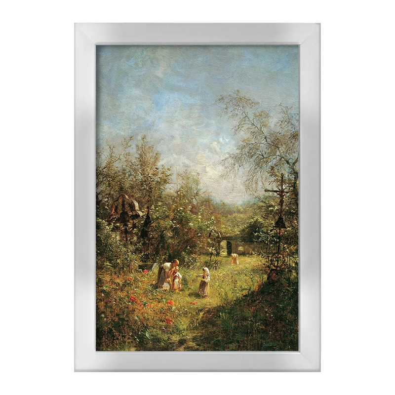 تابلو خندالو طرح نقاشی ورفالنر فریدهوف در گویسرن اثر اولگا ویزینگر کد F12475