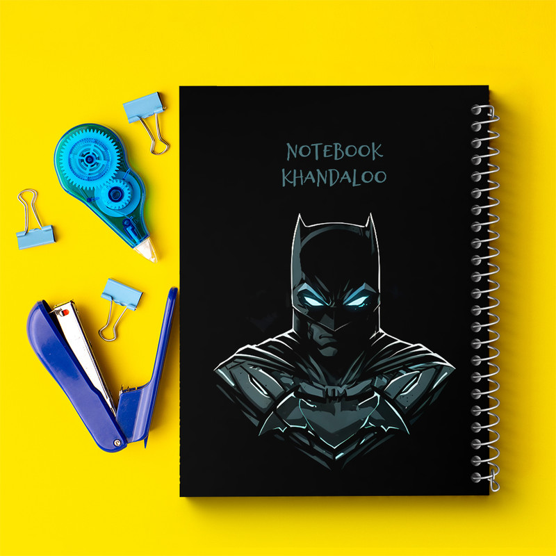 دفتر نقاشی 50 برگ خندالو طرح بتمن (Batman) کد N7670