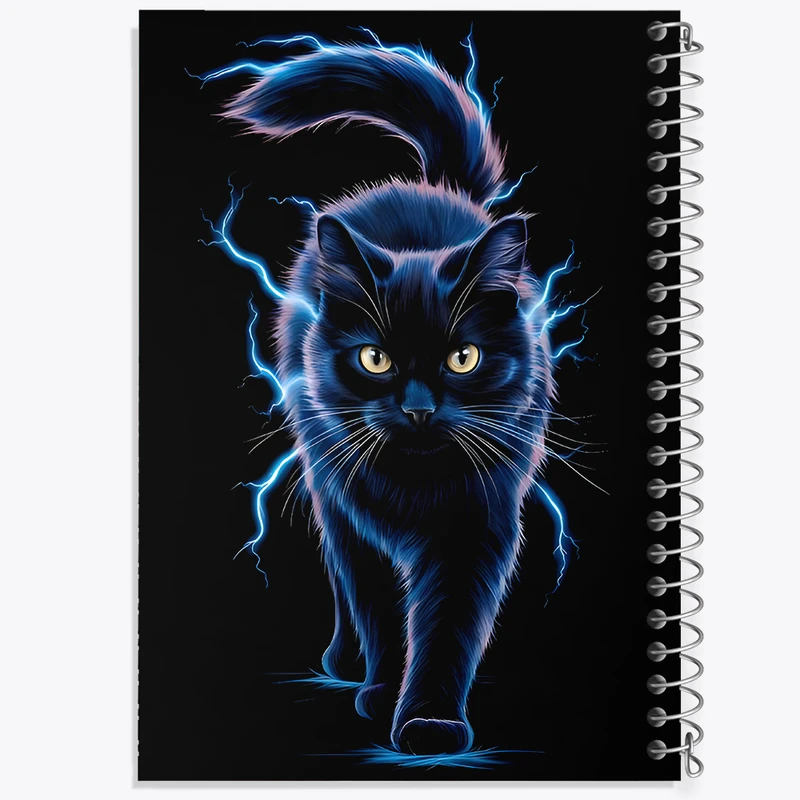 دفتر مشق 50 برگ خندالو طرح گربه کد F9127