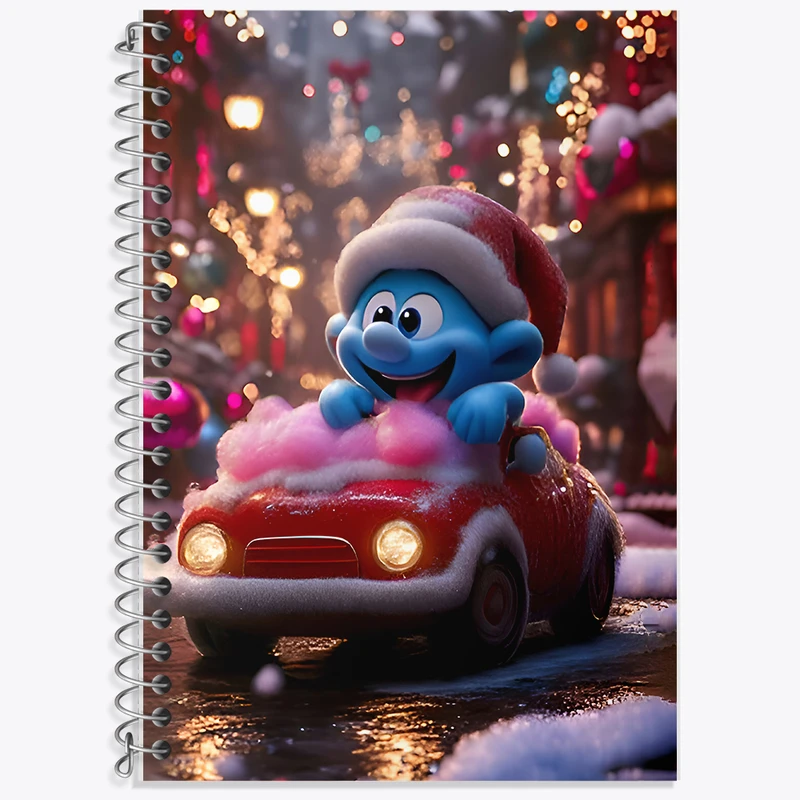 دفتر زبان 50 برگ خندالو مدل دو خط طرح کوتوله کد F9621