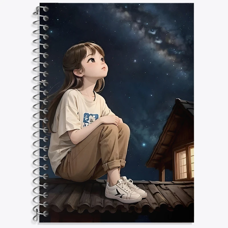 دفتر نت موسیقی 50 برگ خندالو طرح دخترانه کد F3818