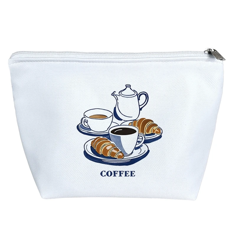 کیف لوازم آرایش دخترانه خندالو مدل قهوه (Coffee) کد H2351