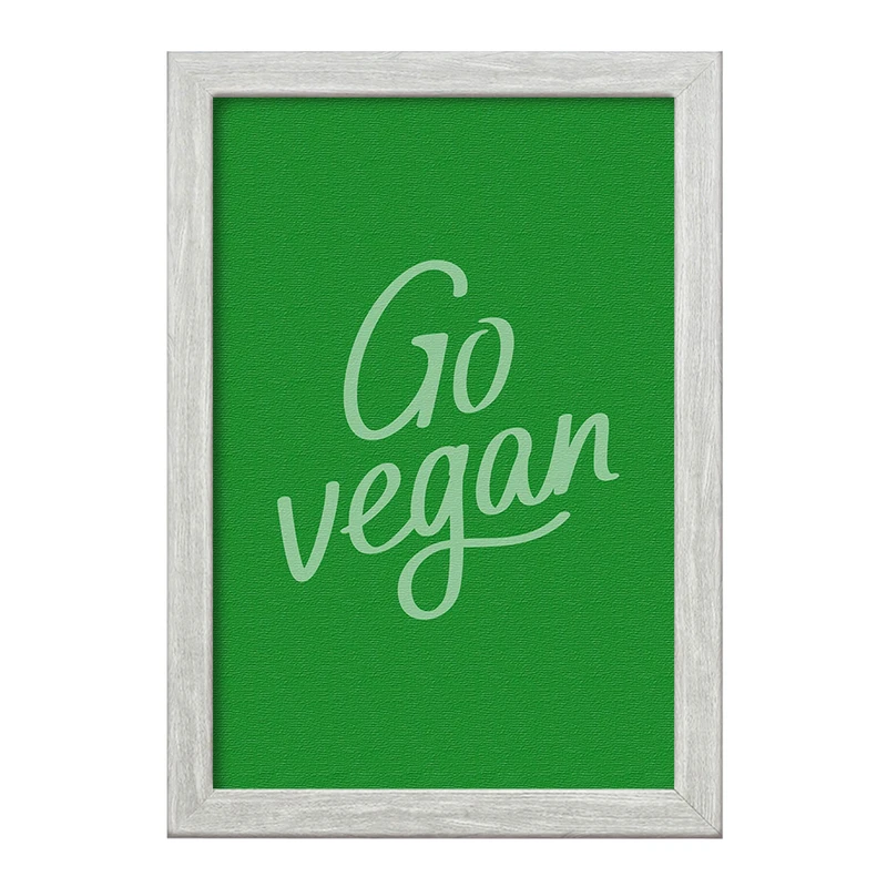 تابلو خندالو طرح وگن Vegan کد 31121