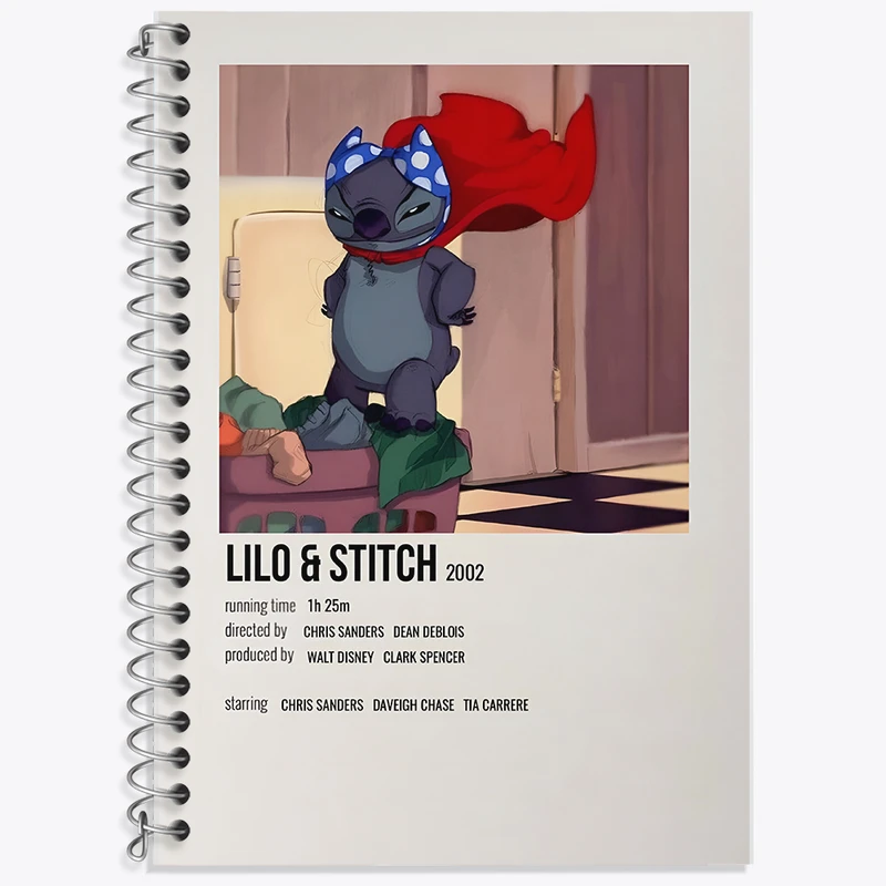 دفتر نت موسیقی 50 برگ خندالو طرح لیلو و استیچ (Lilo & Stitch) کد F13200