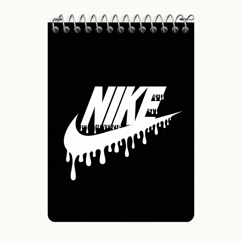دفتر یادداشت 50 برگ خندالو طرح نایک (Nike) کد N7550