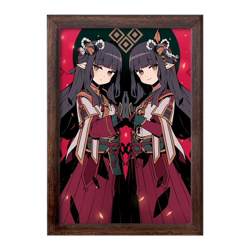 تابلو خندالو طرح بازی شکارچی هیولا (Monster Hunter) کد 33208