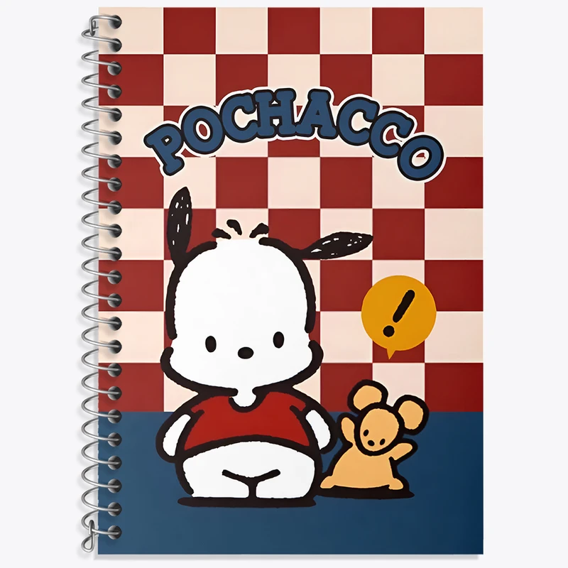 دفتر نت موسیقی 50 برگ خندالو طرح پوچاکو (Pochacco) کد N7122