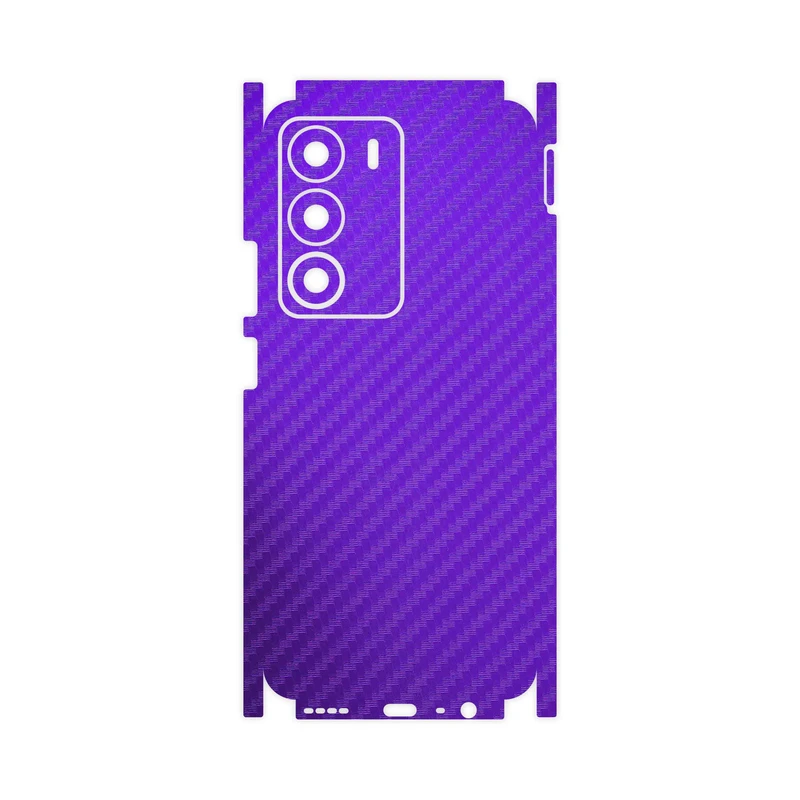 برچسب پوششی ماهوت مدل Purple-Fiber-FullSkin مناسب برای گوشی موبایل ریلمی C71