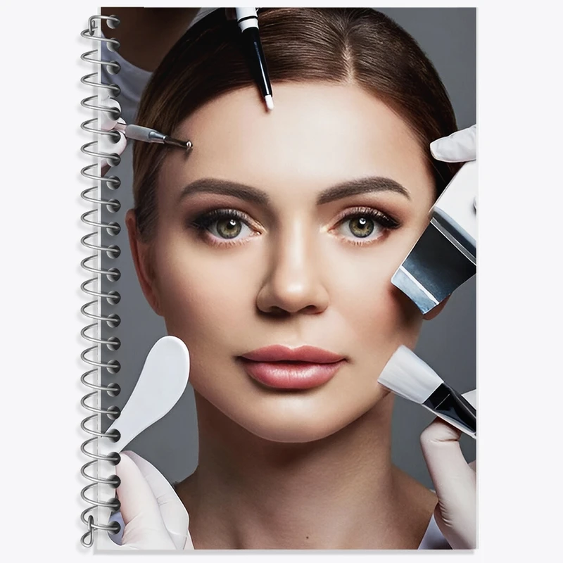 دفتر زبان 50 برگ خندالو مدل سه خط طرح فیشیال  کد F10260