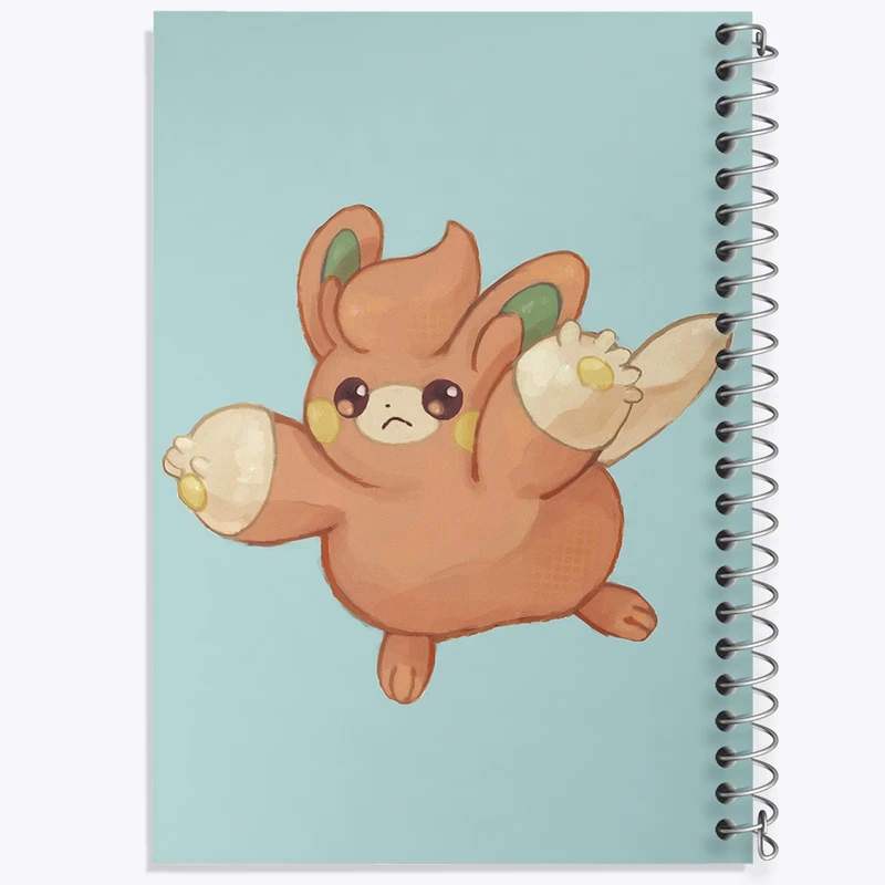 دفتر طراحی 50 برگ خندالو طرح بازی پوکمون (pokemon) کد 32712