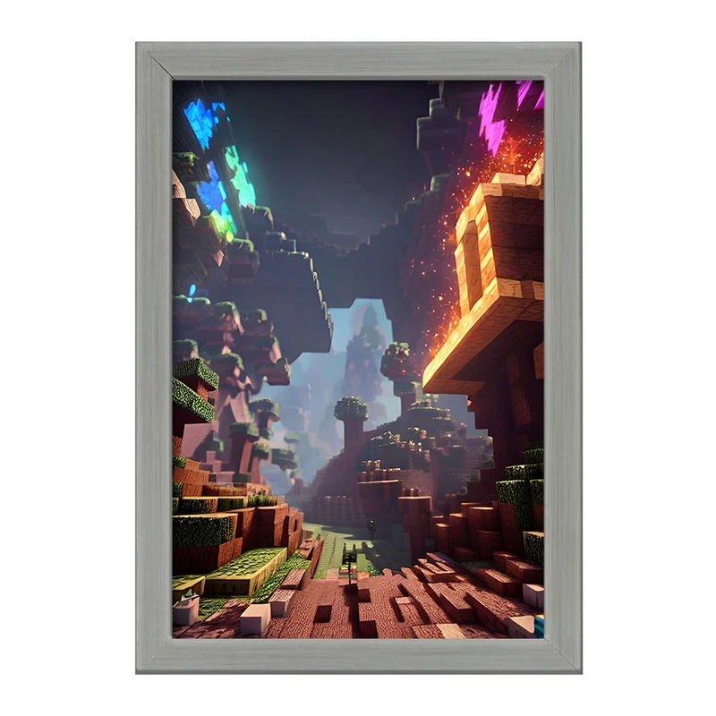 تابلو خندالو طرح ماینکرافت (Minecraft) کد F3525