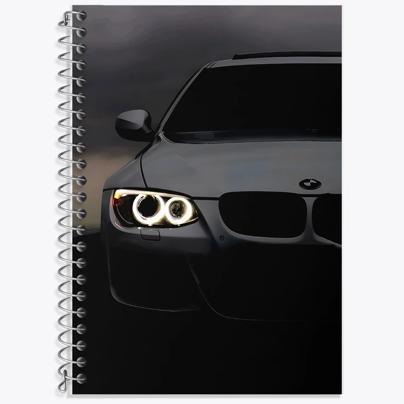 دفتر لغت 50 برگ خندالو طرح ماشین بی ام دبلیو کد F11639