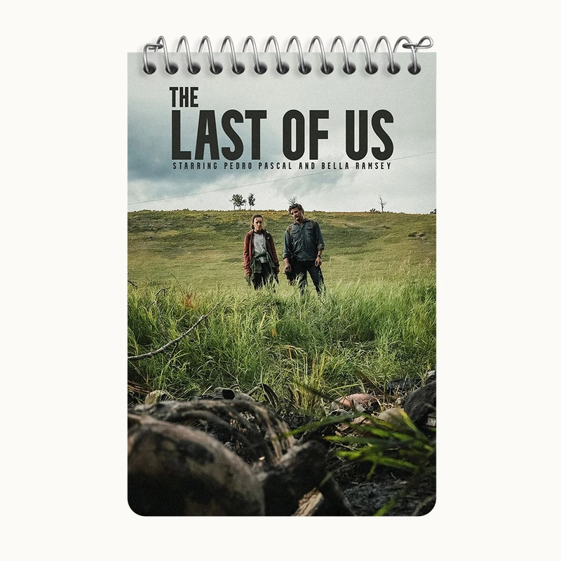 دفتر یادداشت 50 برگ خندالو طرح لست آف آس (The Last Of Us) کد F13599