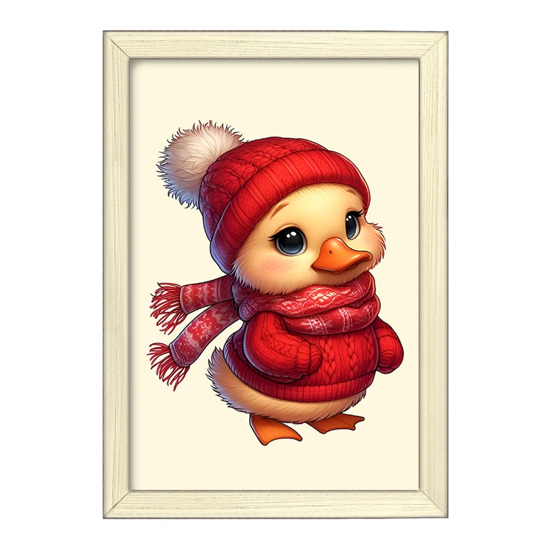 تابلو خندالو طرح جوجه اردک بانمک کد F7559