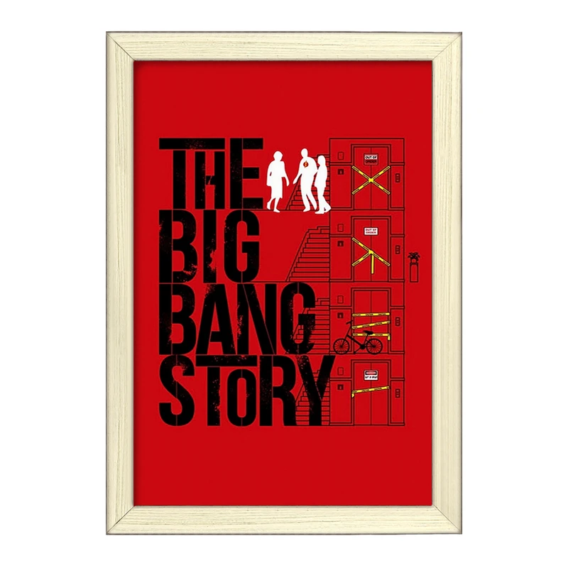 تابلو خندالو طرح سریال تئوری بیگ بنگ The Big Bang Theory  کد 13311