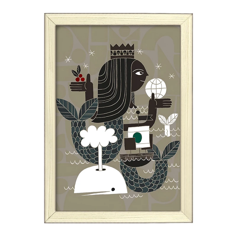 تابلو خندالو طرح تصویرسازی کد F4808