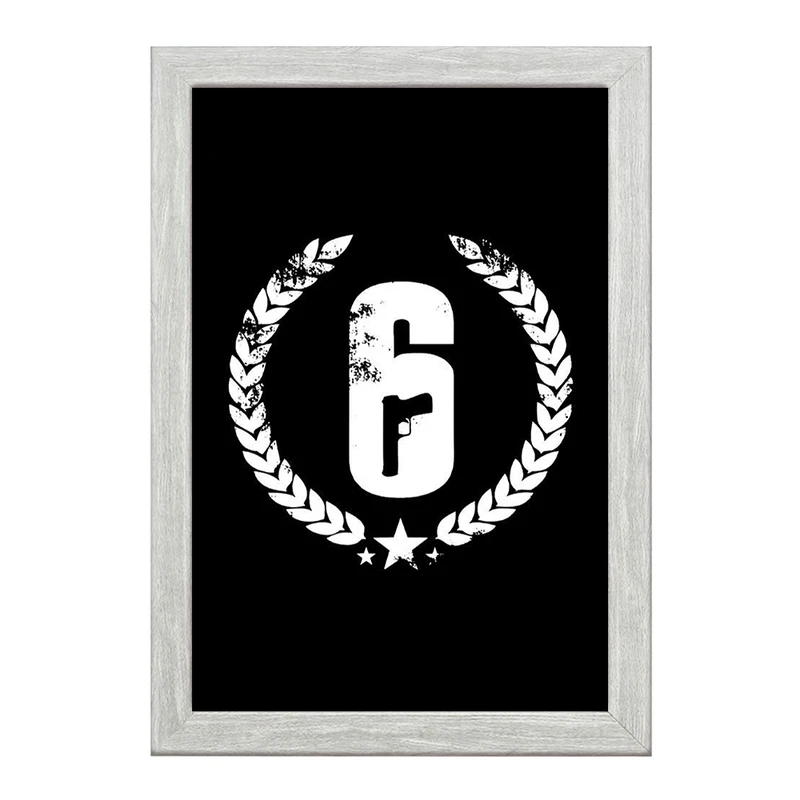 تابلو خندالو طرح رینبو سیکس Rainbow Six  کد 10319