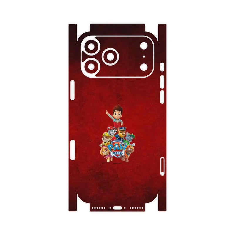 برچسب پوششی ماهوت مدل Paw Patrol-FullSkin مناسب برای گوشی موبایل اپل iPhone 17 Pro Max