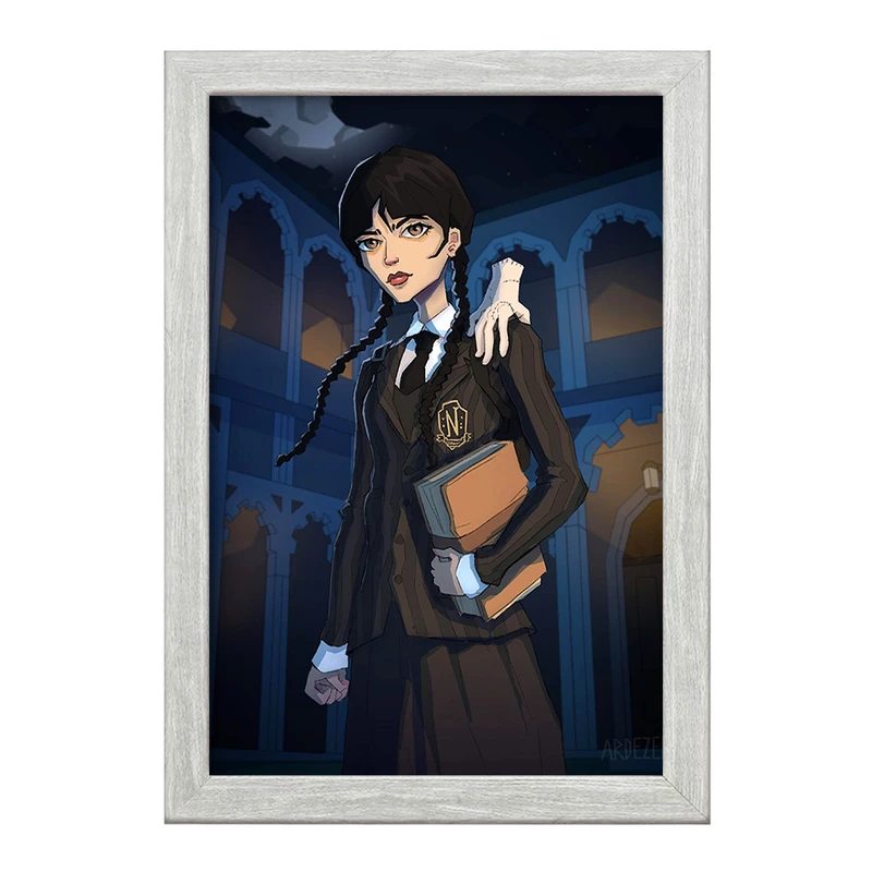 تابلو خندالو طرح ونزدی (Wednesday) کد F2466