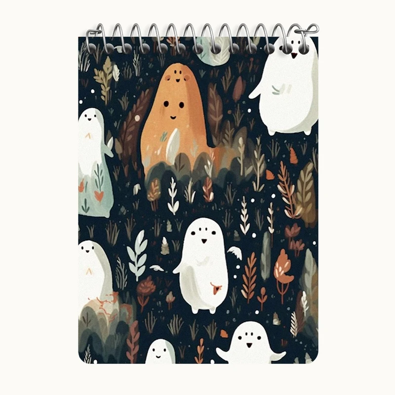 دفتر یادداشت 50 برگ خندالو طرح روح های بامزه کد N3233