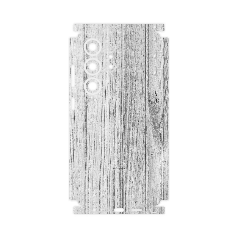 برچسب پوششی ماهوت مدل White_Wood-FullSkin مناسب برای گوشی موبایل سامسونگ Galaxy S25 Ultra