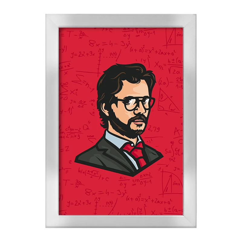 تابلو خندالو طرح پروفسور سریال Money Heist  کد 3234