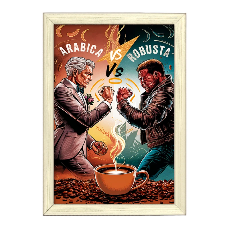 تابلو خندالو طرح قهوه (Coffee) کد F5922