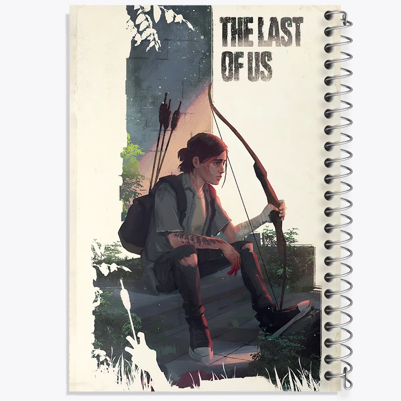 دفتر نقاشی 50 برگ خندالو طرح آخرین بازمانده از ما (The Last of Us) کد F4455
