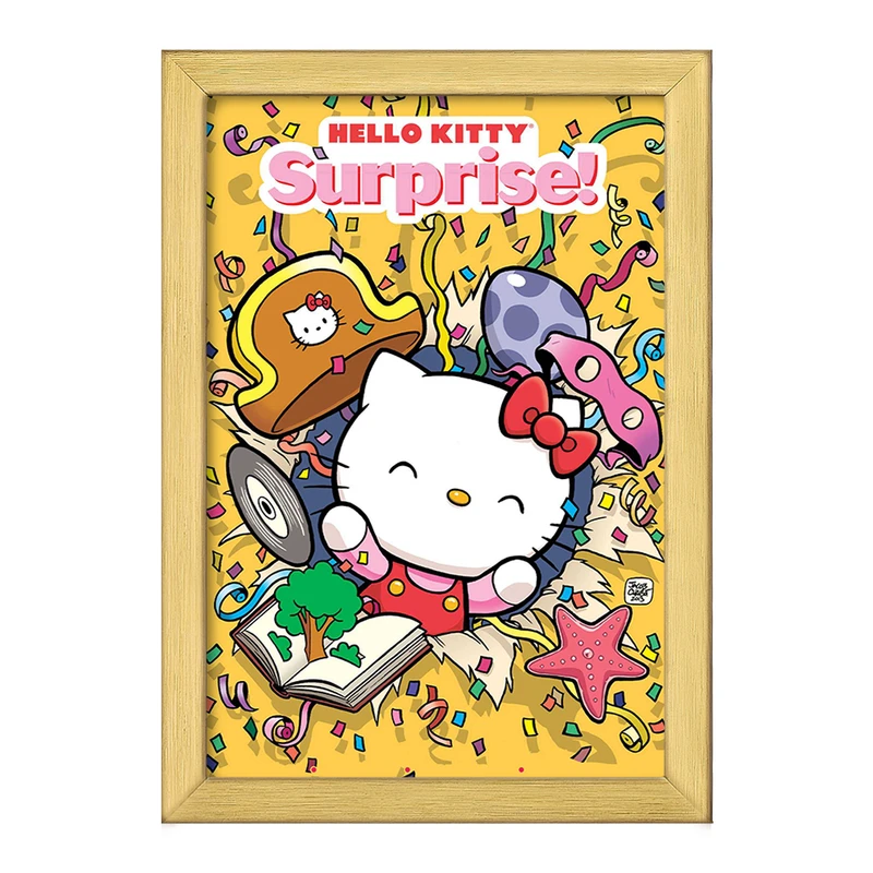 تابلو خندالو طرح هلو کیتی کد 24751