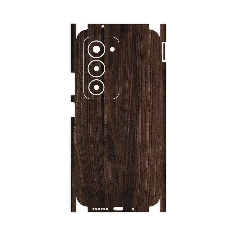 برچسب پوششی ماهوت مدل Dark_Walnut_Wood-FullSkin مناسب برای گوشی موبایل شیائومی Redmi 15 4G