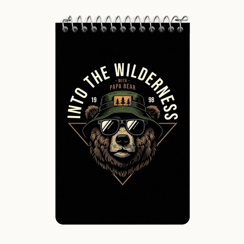 دفتر یادداشت 50 برگ خندالو طرح خرس کد F12719