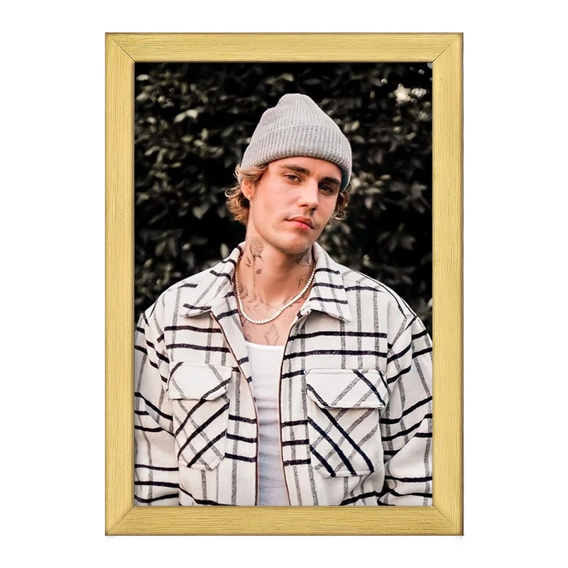 تابلو خندالو طرح جاستین بیبر Justin Bieber  کد 19029