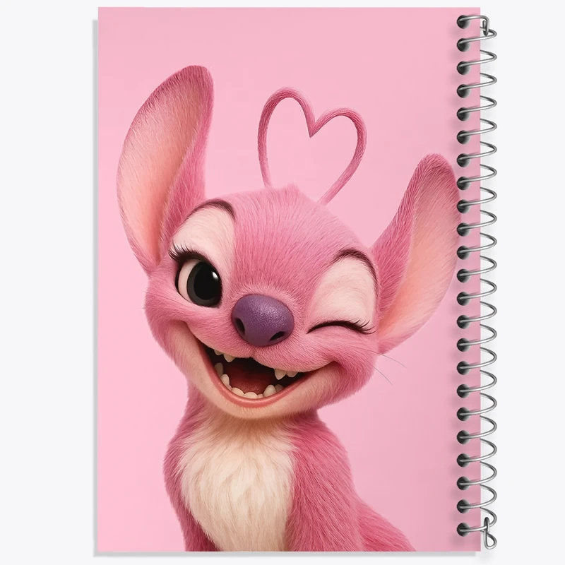 دفتر طراحی 50 برگ خندالو طرح استیچ (Stitch) کد F14396