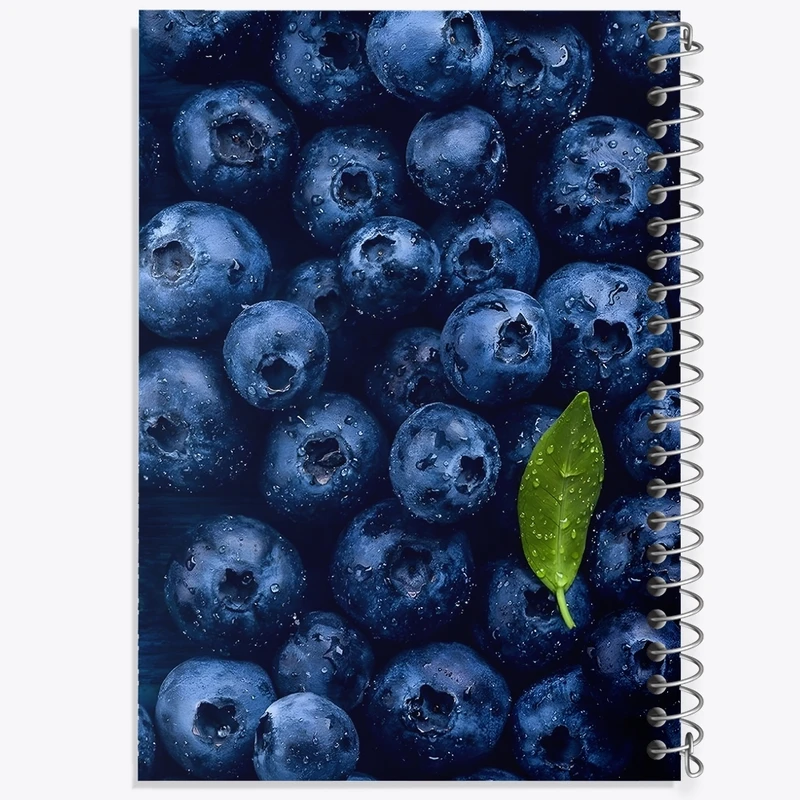 دفتر طراحی 50 برگ خندالو طرح بلوبری کد F1386