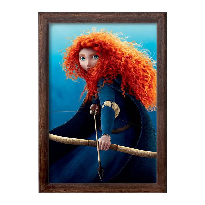 تابلو خندالو طرح انیمیشن دلیر  Brave  کد 1680