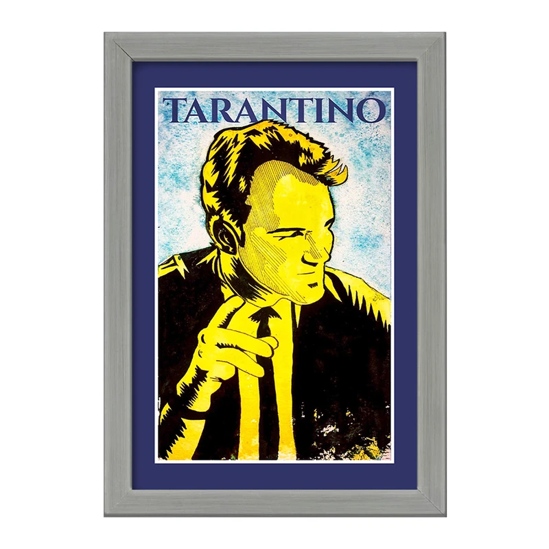 تابلو خندالو طرح کوئنتین تارانتینو (Quentin Tarantino) کد F11460
