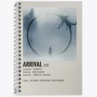 دفتر زبان دوخط 50 برگ خندالو طرح ورود (Arrival) کد F13352