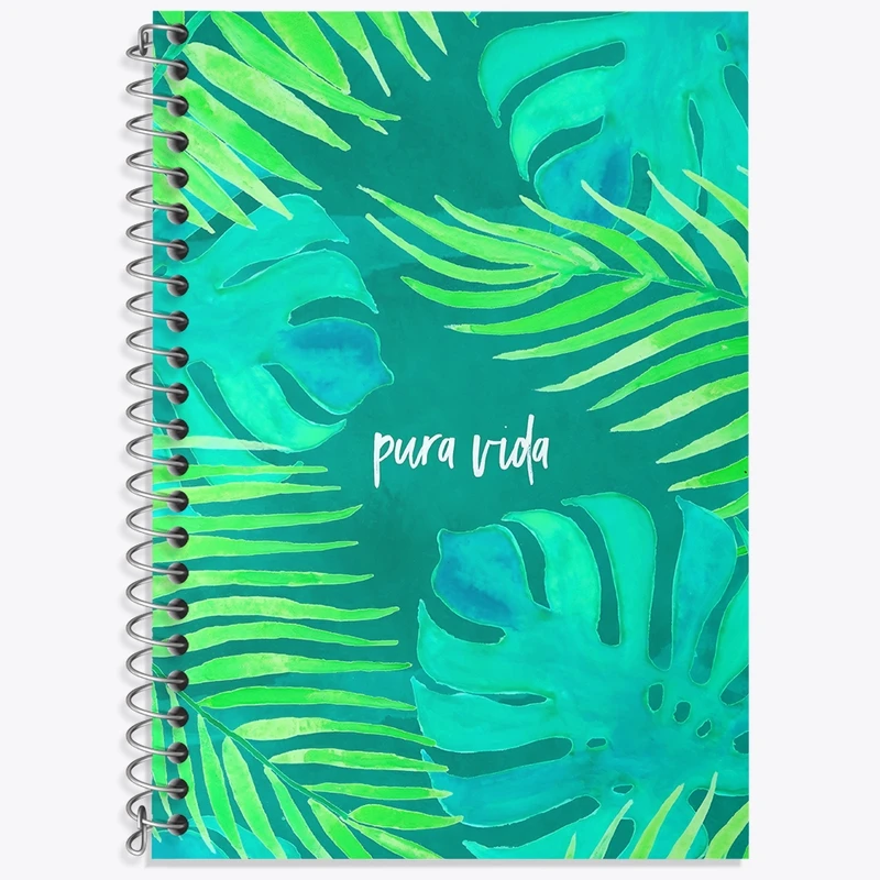 دفتر لغت 50 برگ خندالو طرح برگ انجیری کد N6017