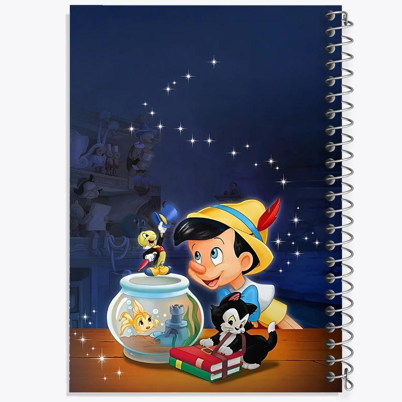 دفتر مشق 50 برگ خندالو طرح پینوکیو کد F11973